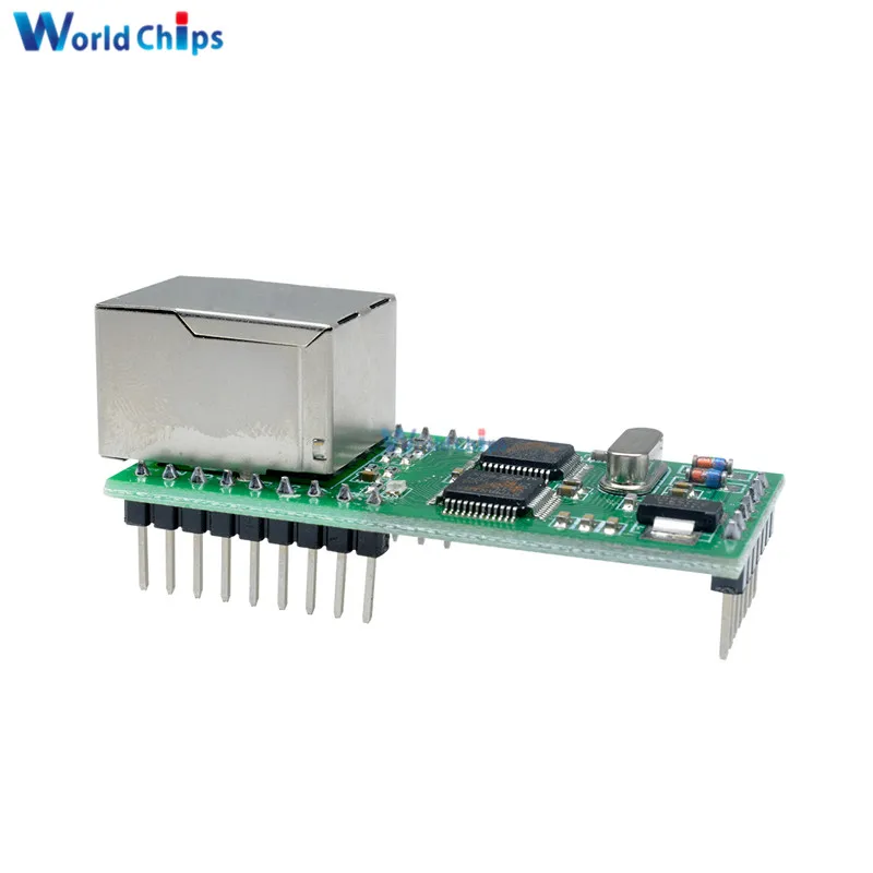 Модуль передачи преобразователя Top Ethernet в TTL RS232 последовательный ТТЛ TCP / IP