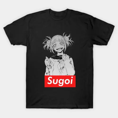 Новинка 2019 модная мужская футболка Sugoi Toga из сериала очень странные дела забавные