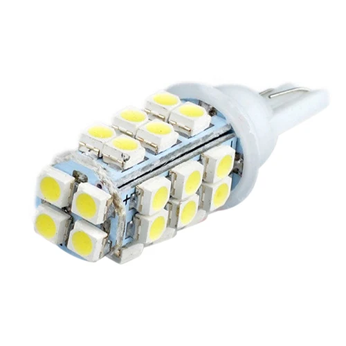 10 шт. белый цвет 28 SMD светодиодный светильник на танкетке лампа 12В для автомобиля