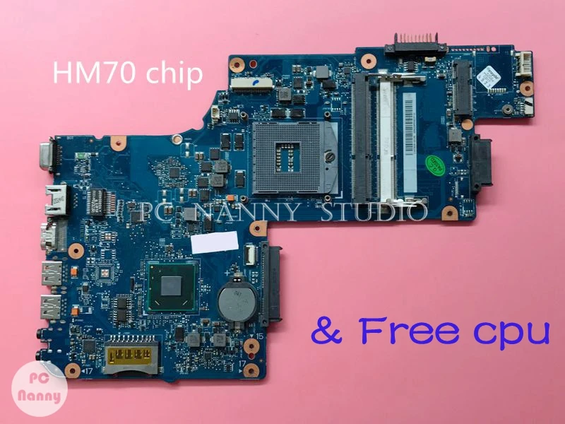 Материнская плата PCNANNY H000052730 для Toshiba Satellite C850 C855 L850 L855 Φ HM70 | Компьютеры и офис