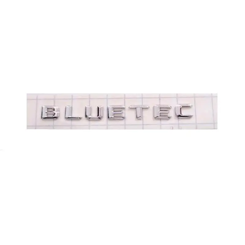 

10pcsxFree Shipping ABS Plastic Color Bluetec Car Sticker Emblem Badge Embleme Emblema