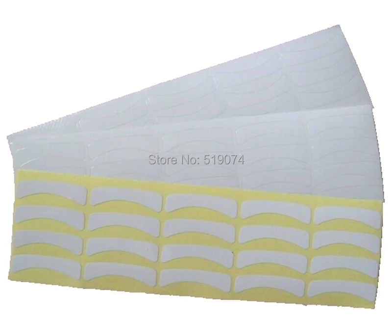 100 пар/лот новый тип высококачественные бумажные накладки для ресниц под глазами