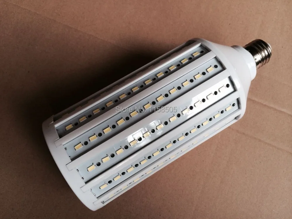Новая E27 55 Вт Светодиодная лампа ультра яркая 5730 SMD 176 LED чип 110В/220В/AC белый/теплый