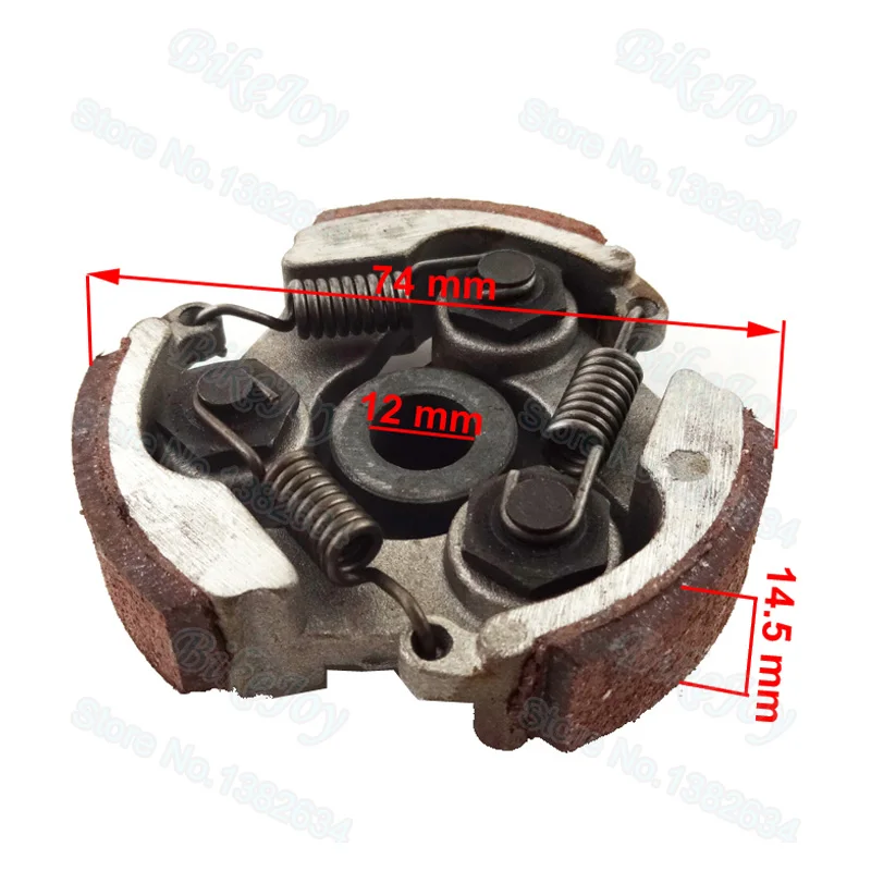 Алюминиевая Подушка сцепления без ключей для 47cc 49cc 2-тактный Карманный Кроссовый