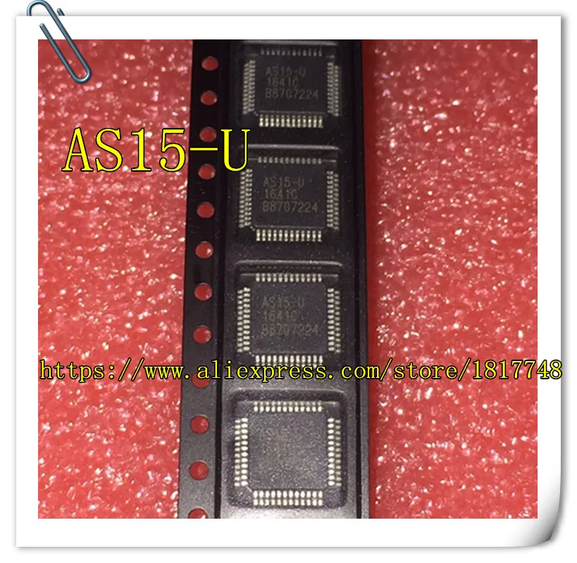 

10pcs/lot AS15-U AS15 U QFP-48 E-CMOS Free shipping IC