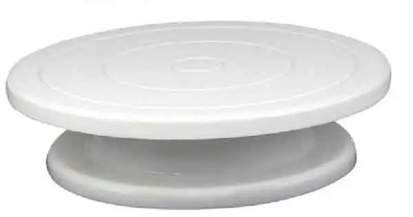 Non-slip Plastic Cake Turntable Rotating Decorating 10 Inch Cream Cakes Stand Rotary Table Hot Sal | Дом и сад