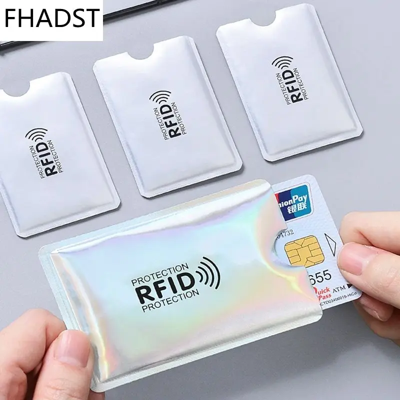5 шт. Анти Rfid Блокировка ридер замок банк держатель для карт ID банковский чехол