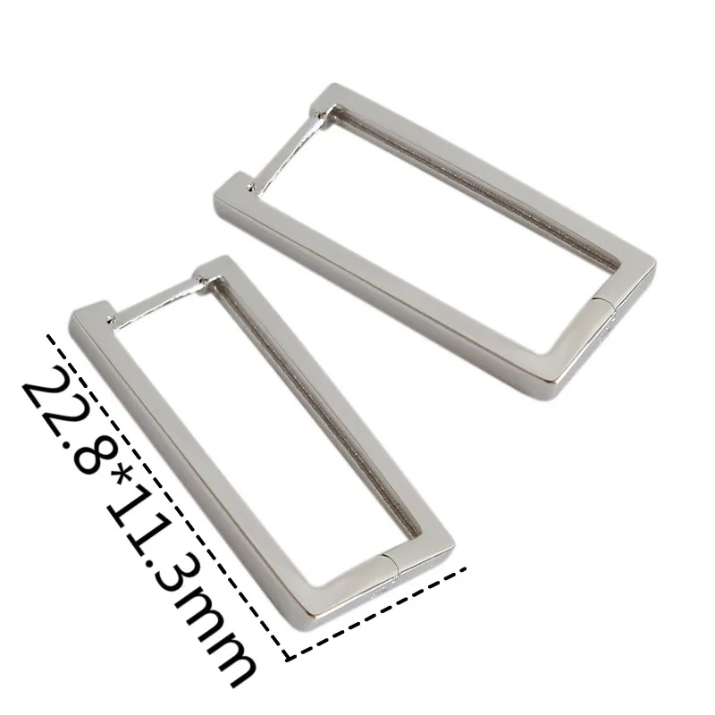 Flyleaf INS стильные Геометрические Квадратные серьги кольца для женщин 2020 новый