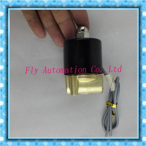 2 позиционный водяной электромагнитный клапан 2W025 06 1/ 8 &quot2W025 08 1/4&quot латунь В