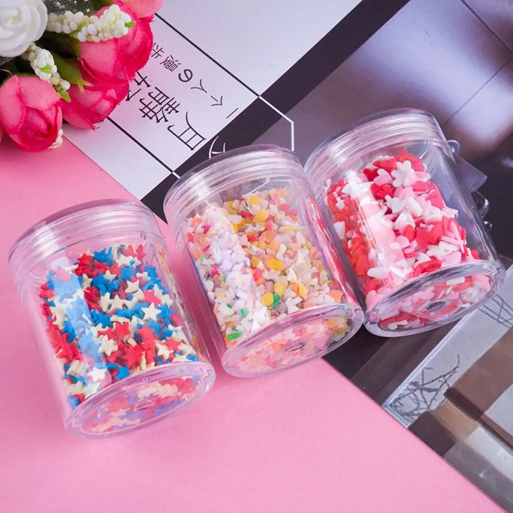 

Red and White Love Cherry Blossom Slime Supplies Filler Decoration Accessories Clay DIY Material Slime Kids Adult Toy