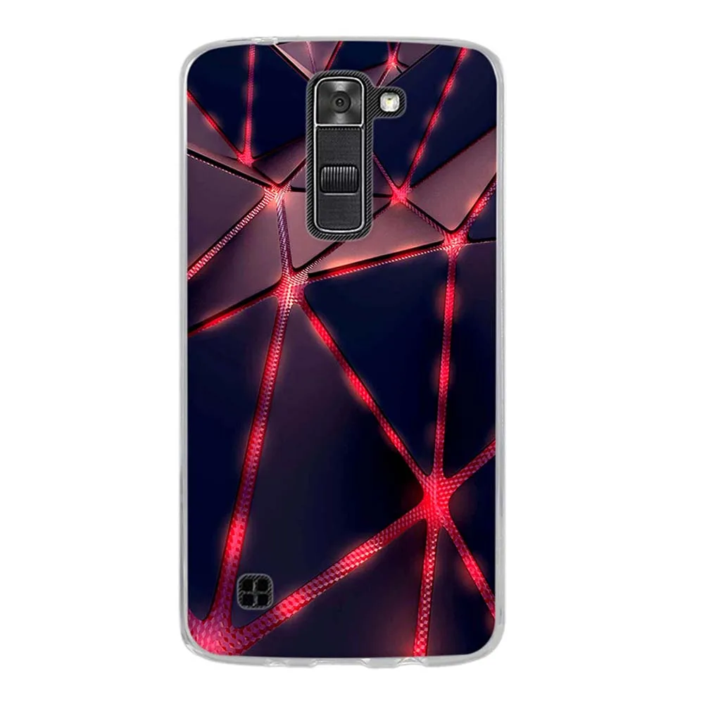 Чехол для LG K7 чехол Fundas X210 X210DS MS330 мягкий силиконовый из ТПУ симпатичная задняя