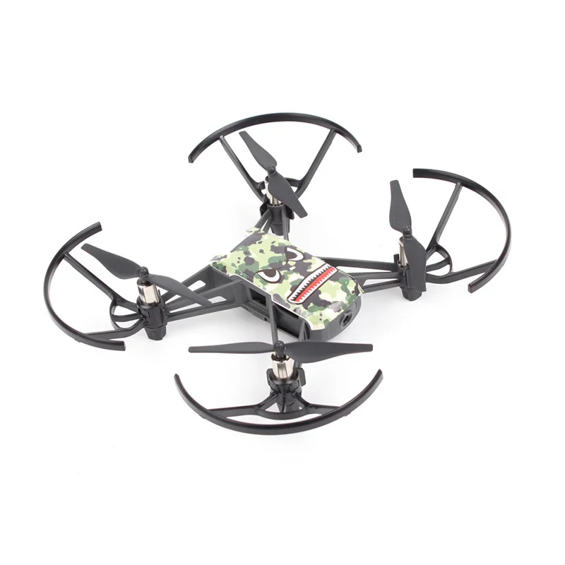 Для DJI tello ПВХ наклейка на корпус TELLO чехол 3 шт. цветные Переводные изображения