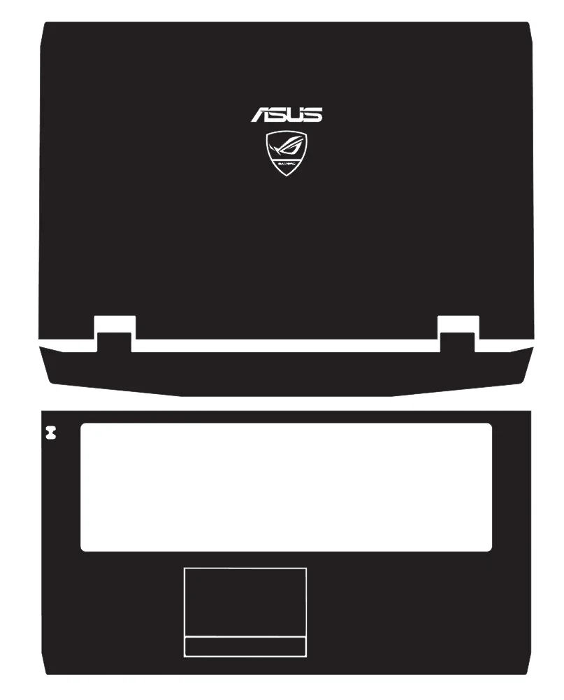 

Laptop Carbon fiber Vinyl Skin Sticker Cover For ASUS G73 G73JW G73JH G73SW 17.3-inch