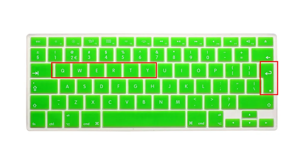 2016 EU/UK English Alphabet Silicone Keyboard Skin Cover Shield For Apple Macbook Air Pro Retina 13&quot 15&quot 17&quot European |