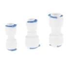 Прямой Соединительный фитинг с одинаковым внешним диаметром 14 дюйма, 38 дюйма, для фильтров для водысистем обратного осмоса, быстроразъемный соединитель обратного осмоса, 5 шт.