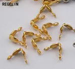 Регелин Золотые/бронзовые/Родиевые разъемы 200 шт./лот/Лот диаметр 3 мм звенья