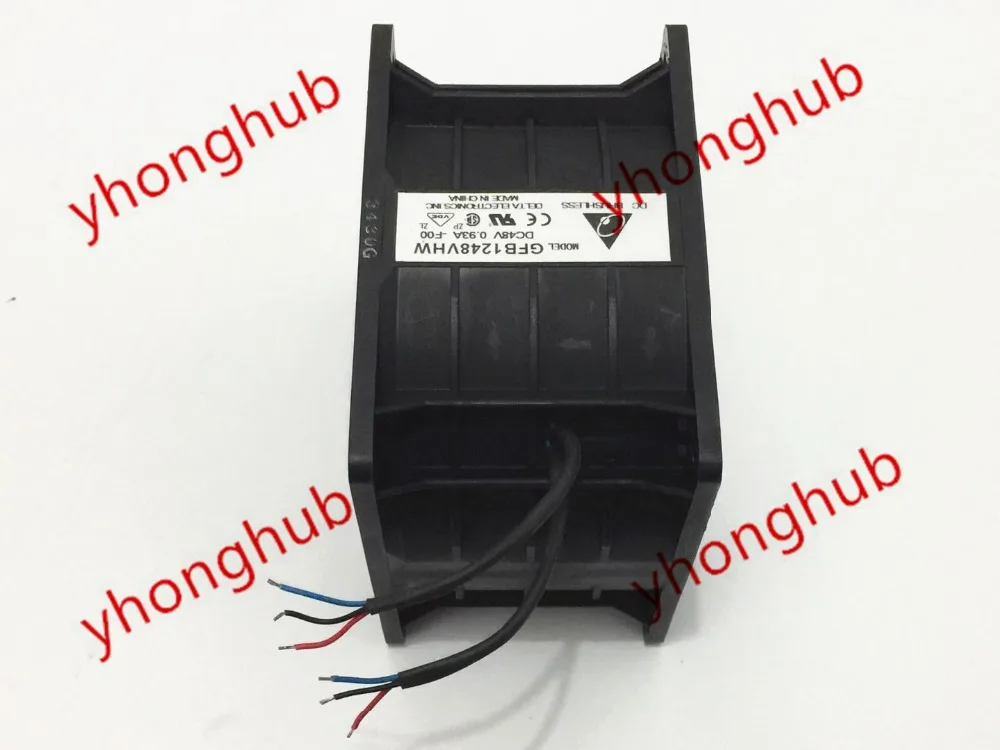 Серверный охлаждающий вентилятор Delta Electronics GFB1248VHW -F00 постоянный ток 24 В 120 А 120x76 мм