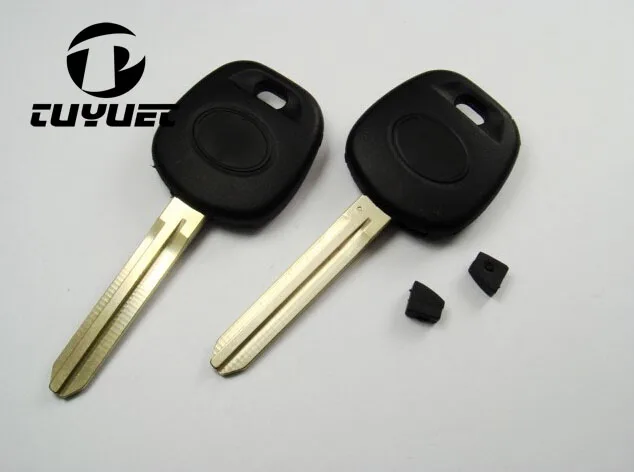 

10PCS Car Key Case Fix For Toyota Transponder Key Shell TOY43 Blade FOB Key Cover Blanks