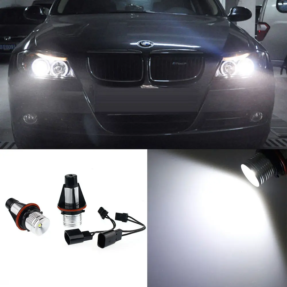 

2 pcs white/blue/red LED Angel Eye Halo Ring Marker Light Replacement Bulb Upgrade kit for 02-08 E65/E66(730 740 750 760)