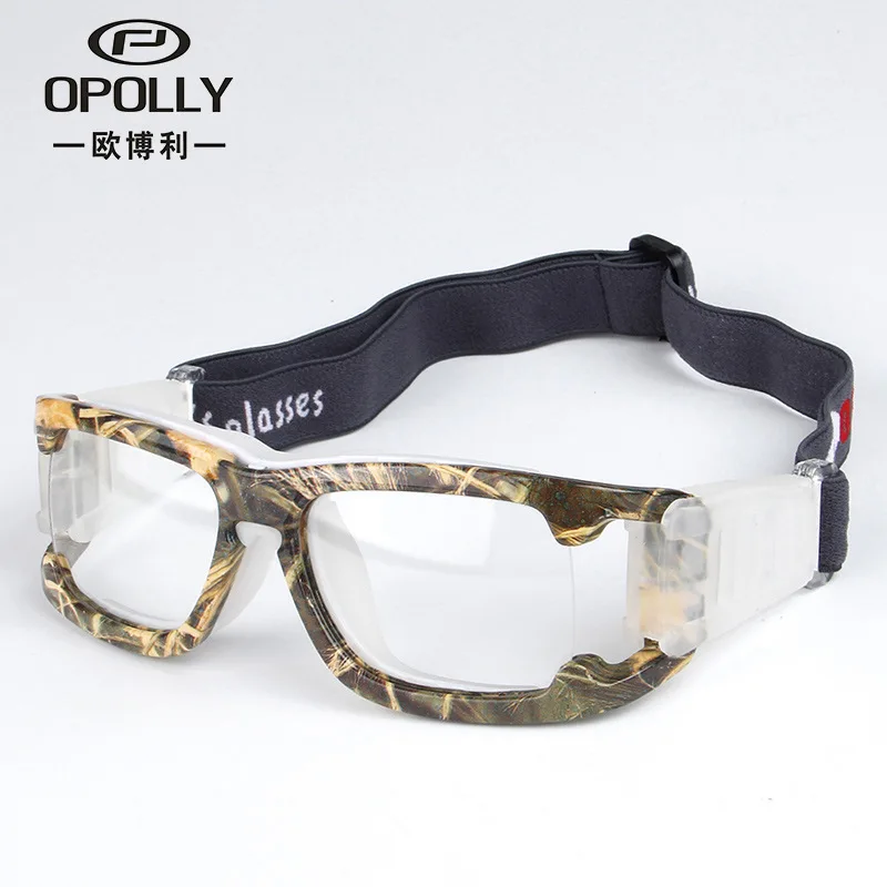 PC материал печать стиль спортивные очки Баскетбол Футбол бадминтон анти падение