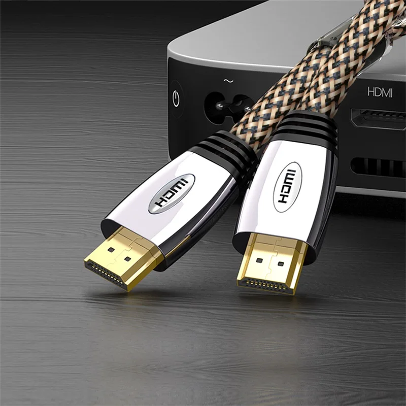SAMZHE 1080P HDMI кабель Европы Тип 4K * 2K для аудио и видео с золотым напылением