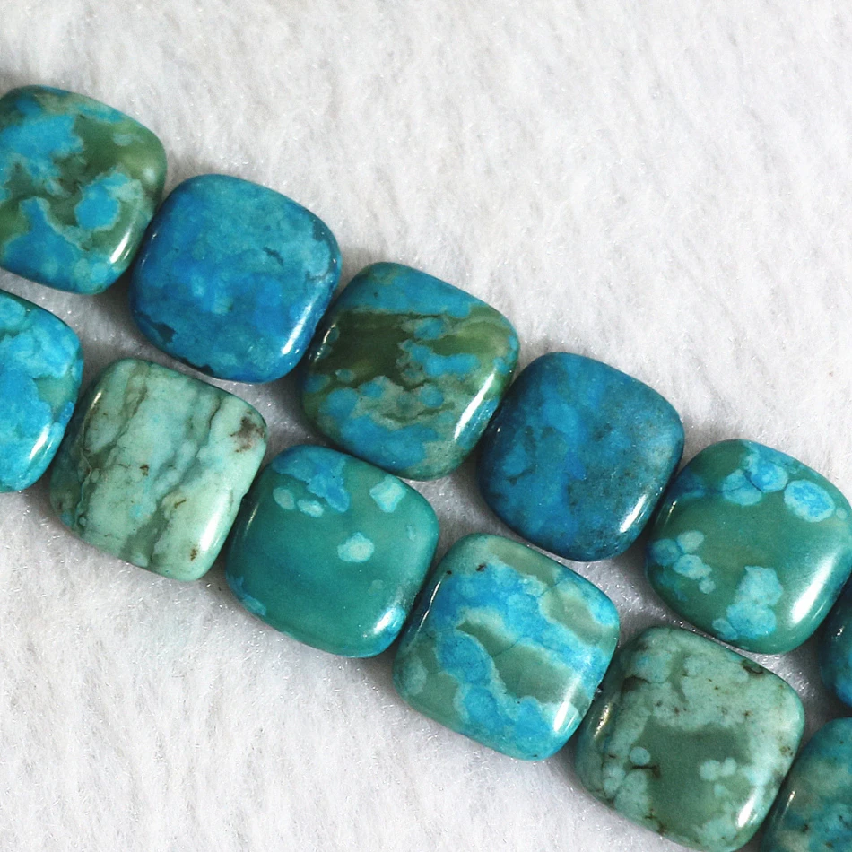 Crazy lace stone сердолик оникс 14x14 мм новый камень квадратной формы свободные бусины diy