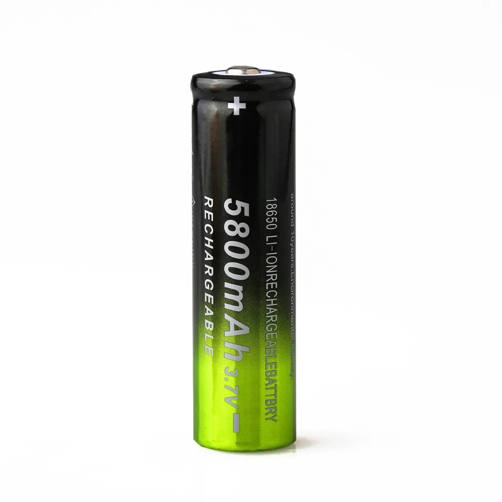 SKYWOLFEYE 2x18650 батарея 5800 mAh Liion 3,7 V аккумуляторная батарея US/EU зарядное устройство для фонарика налобный фонарь