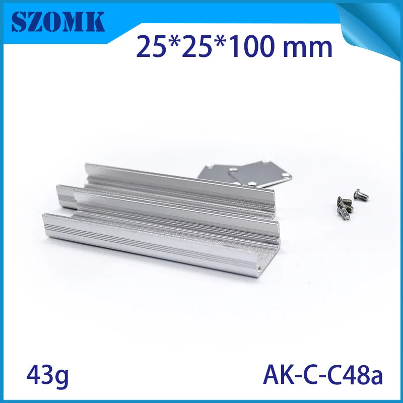 Алюминиевый распределительный ящик для сборки 4 шт./набор электрического