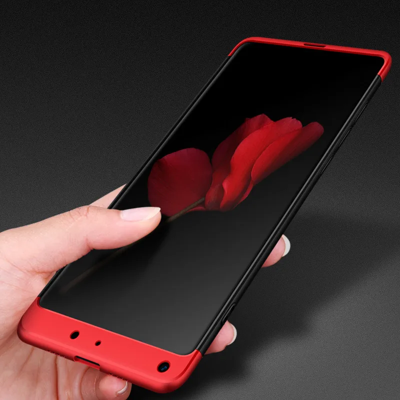 Чехол для Xiaomi Mi Mix 2 5 99 &quot3 в 1 360 полноразмерный защитный ультратонкий Твердый