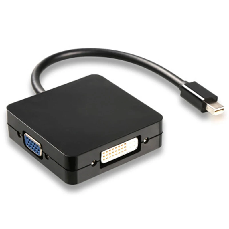 Кабель адаптер Renensin Mini DP для порта дисплея HDMI DVI VGA Apple MacBook Pro3 в 1 на DVI|displayport to hdmi|dp