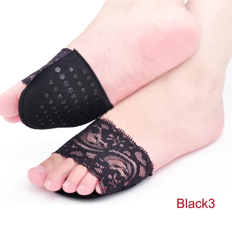 

1Pair Relief Pain Forefoot Arch Support High Heeled Shoes Insoles Flatfoot Orthotics Anti Slip Cushion Pad