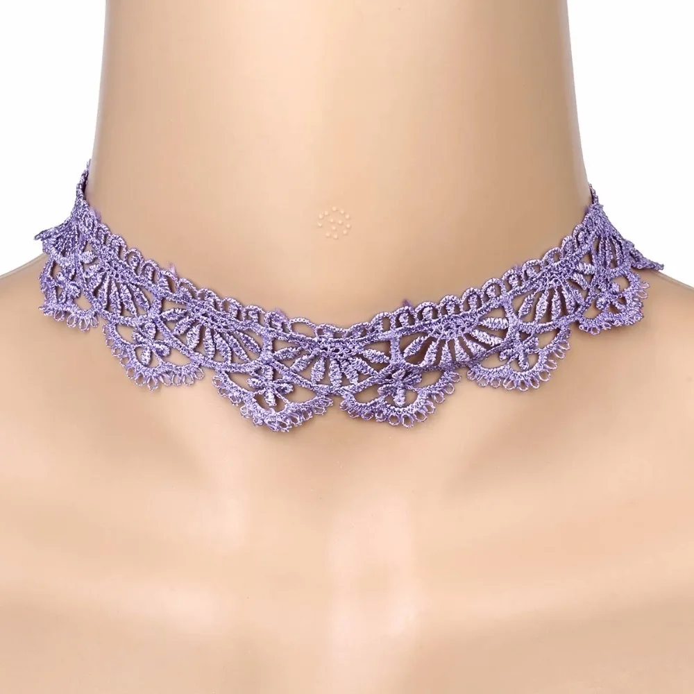 2018 массивное черное кружевное ожерелье чокер для чудо женщин свадебные