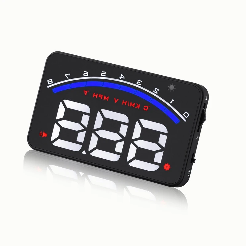 Автомобильный детектор JUEFAN M6 OBD II или EUOBD HUD автомобильный скорости проектор на