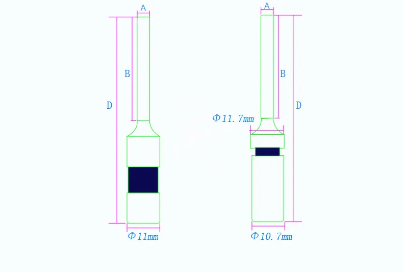 Комплект из 3 предметов, с коническим отверстием производства полое сверло D2.5mm D4.5 D5.0mm D5.5mm D6.0mm D7.0mm D8mm D9mm сверло для бумаги для пробивки, шина заточного станка