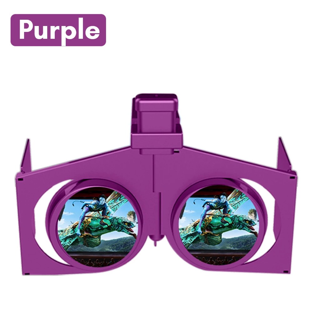 XIAOWU VR раза V1 Google Cardboard коробка Портативный складной виртуальной реальности 3D очки