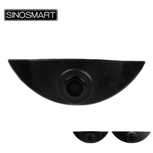 SINOSMART в ассортименте высокого качества автомобильная парковочная камера переднего вида для Volvo установка под логотипом бренда