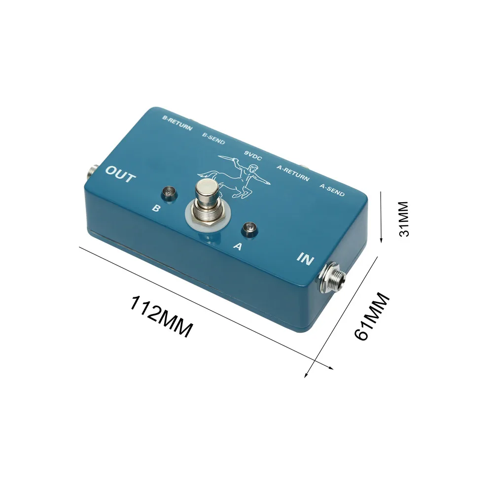 Профессиональная мини гитара AB педаль петлителя двухканальная аксессуары для