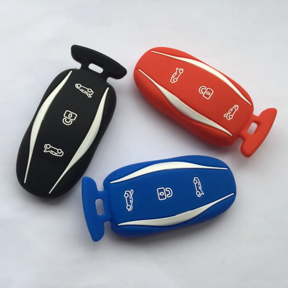 Защитный Карманный чехол для ключа Tesla Model S пульта дистанционного управления