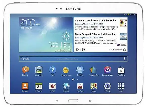 Samsung Galaxy Tab 3 10.1 inch P5220 4G+WIFI Tablet PC 1GB RAM 16GB ROM Dual-core 6800 mAh 3.15MP Camera Android | Компьютеры и офис