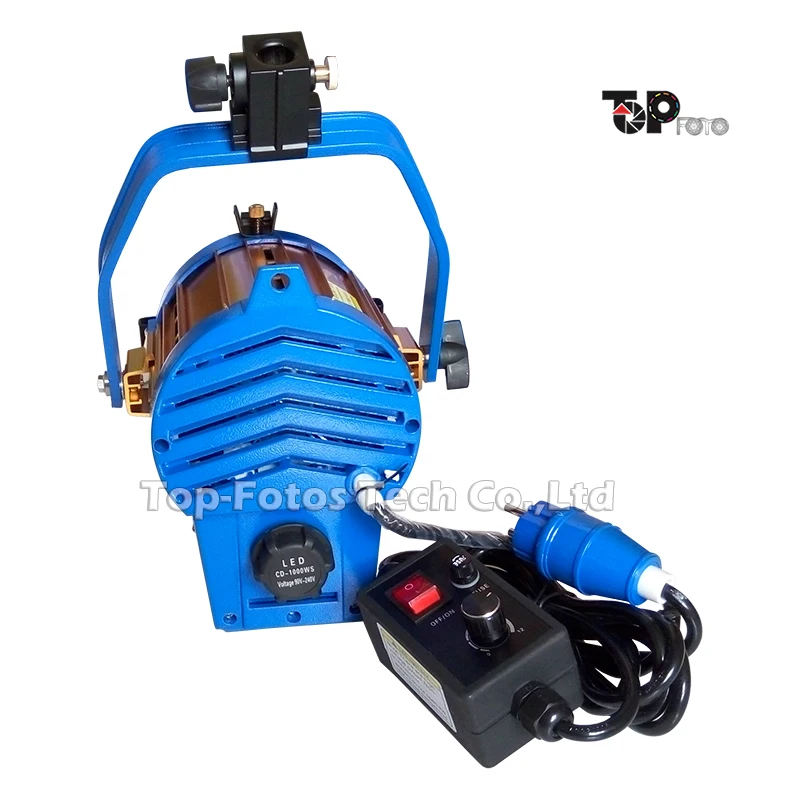 ALUMOTECH затемнение 5500 K/3200 K 2X100W LED Studio Fresnel прожектор для камеры видео оборудование