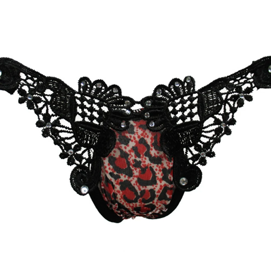 Женские сексуальные леопардовые повязки G String Стринги микро трусики шорты Нижнее