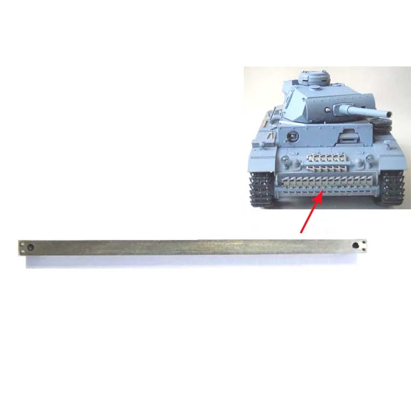 Запасное металлическое Крепление для передней пластины Mato Panzer III резервуара 1/16