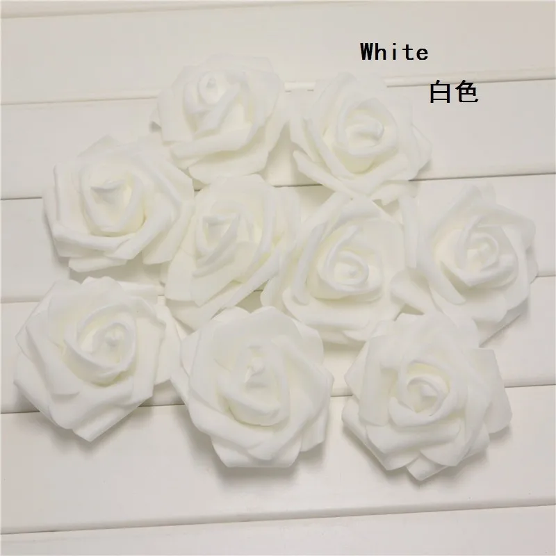 Выйти замуж Свадебная вечеринка ручной белая роза цветок невеста жених сувениры