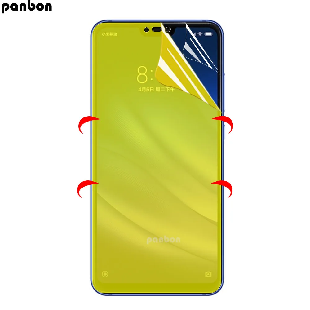 Гидрогелевая Защитная пленка для Xiaomi Pocophone F1 F2 mi Play A2 Lite A1 Mi8 lite SE 6X 5X miMAX3 MAX3 PRO Note3 (не