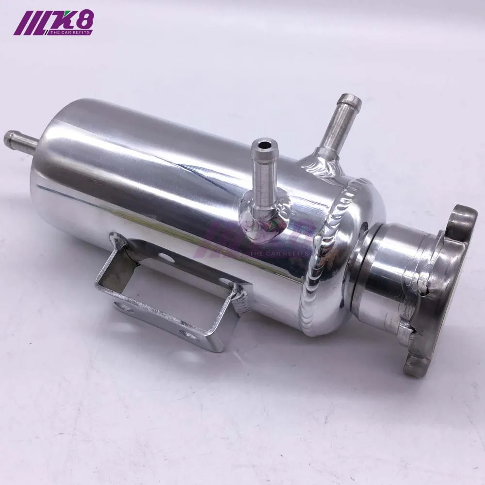 RADIATOR COOLANT OVERFLOW BREATHER TANK - RACE DRIFT ENGINE WATER ALLOY BOTTLE |
