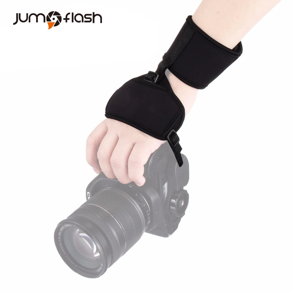 Мягкий неопреновый ремешок на запястье для камеры DSLR камеры s ремешок на запястье DSLR ручной ремень быстросъемный винт 1/4''