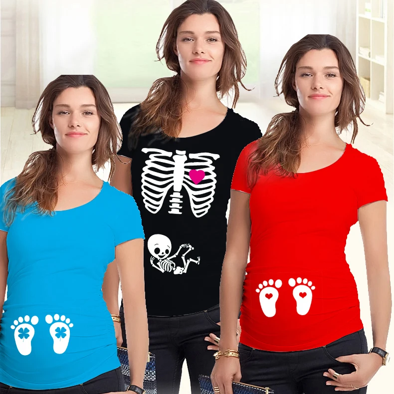 Футболки для беременных шорты Повседневная Одежда женская одежда Gravida хлопок