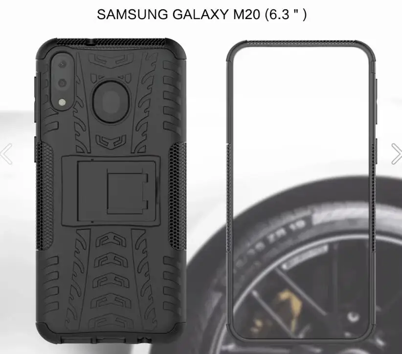 Для Samsung Galaxy A20 A30 A40 A60 A50 A70 A10 M10 M20 A80 жесткий чехол + закаленное стекло мягкий