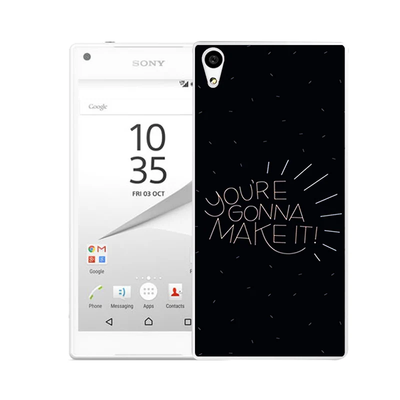 Qmswei ТПУ прозрачный мягкий чехол для телефона sony Z3 Z2 Z5 Z4 пейзаж Флора разноцветный