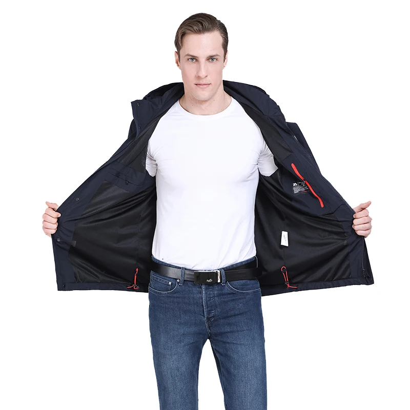 2019 Мужской плащ весенняя куртка ветровка Повседневная Длинная Куртка мужская